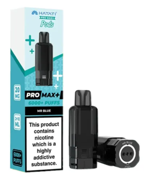 Hayati Pro Max 6K Plus Pre Filled Pod - Mr Blue