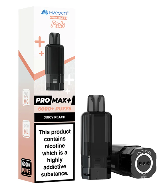 Hayati Pro Max+ Pods - Juicy Peach