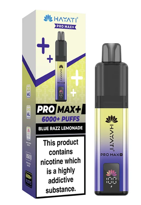Hayati Pro Max+ Kit - Blue Razz Lemonade