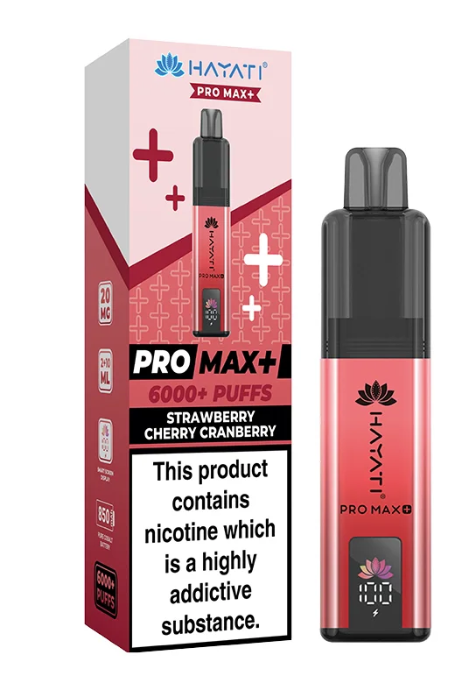 Hayati Pro Max+ Kit - Strawberry Cherry Cranberry