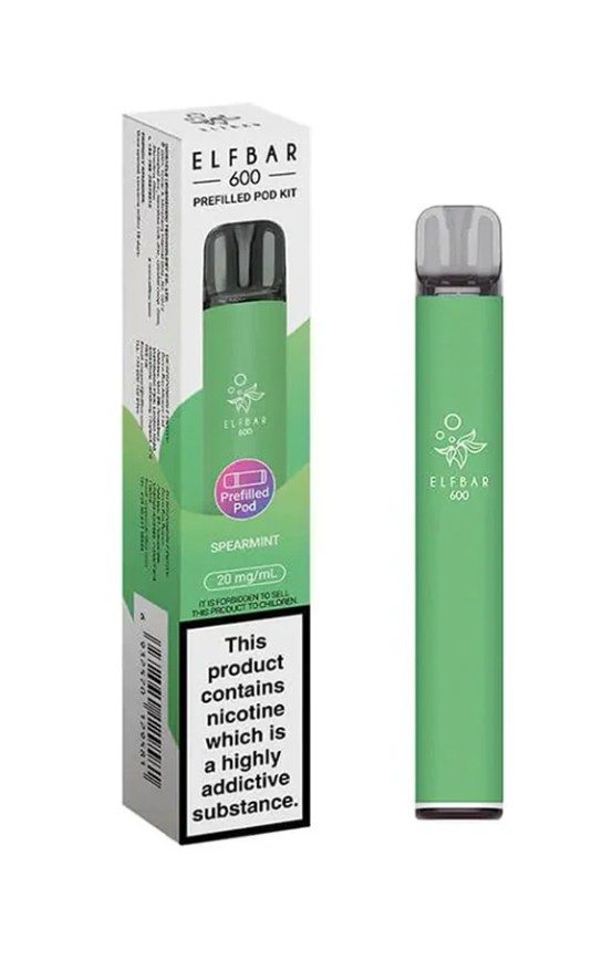 ELFbar 600 Rechargeable Kit Spearmint
