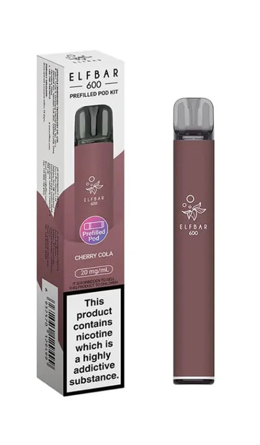 ELFbar 600 Rechargeable Kit Cherry Cola