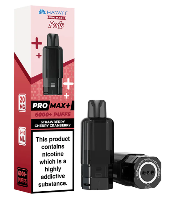 Hayati Pro Max+ Pods - Strawberry Cherry Cranberry