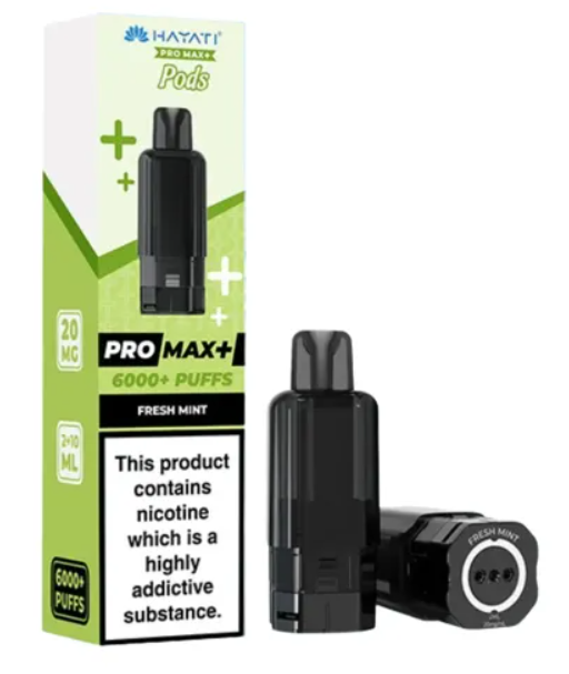Hayati Pro Max 6K Plus Pre Filled Pod - Fresh Mint