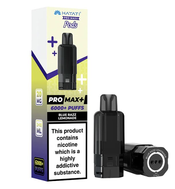 Hayati Pro Max+ Pods- Blue Razz Lemonade