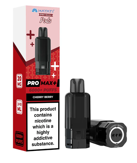 Hayati Pro Max+ Pods - Cherry Berry