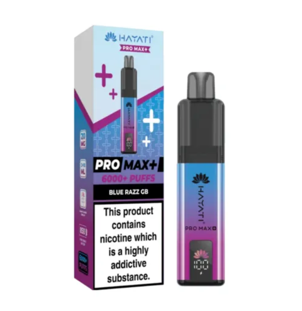 Hayati Pro Max 6K Plus Kit - Blue Razz GB