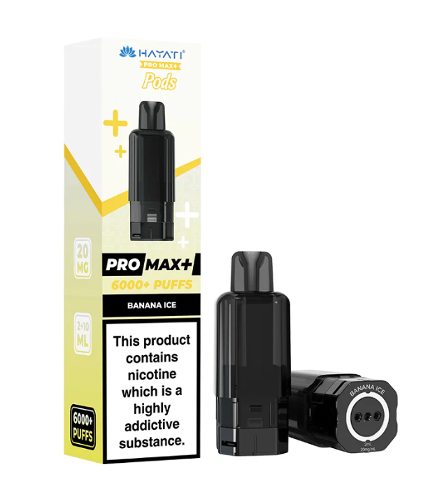 Hayati Pro Max+ Pods - Banana Ice