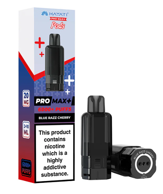 Hayati Pro Max+ Pods - Blue Razz Cherry