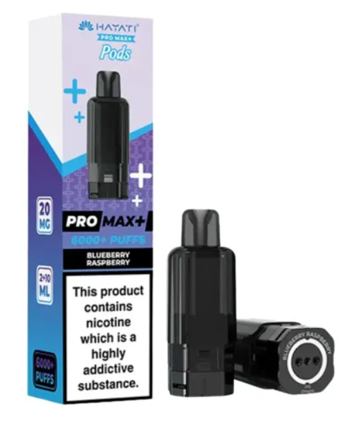 Hayati Pro Max 6K Plus Pre Filled Pod - Blueberry Raspberry