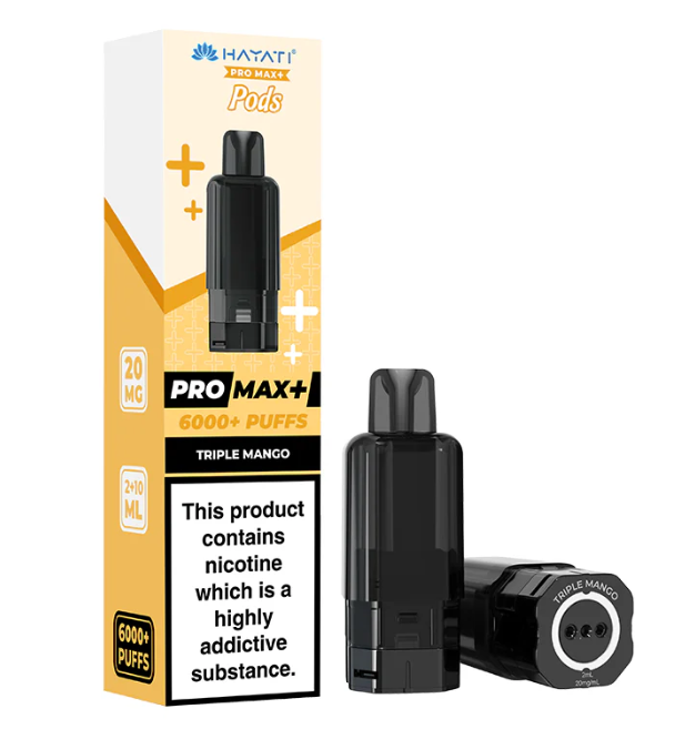 Hayati Pro Max+ Pods - Triple Mango