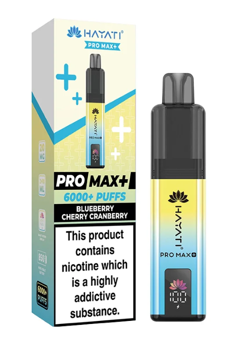 Hayati Pro Max+ Kit - Blueberry Cherry Cranberry