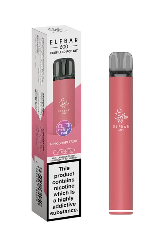 ELFbar 600 Rechargeable Kit Pink Lemonade