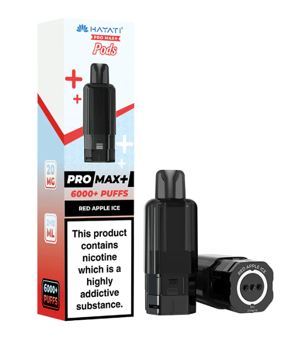 Hayati Pro Max+ Pods - Red Apple Ice