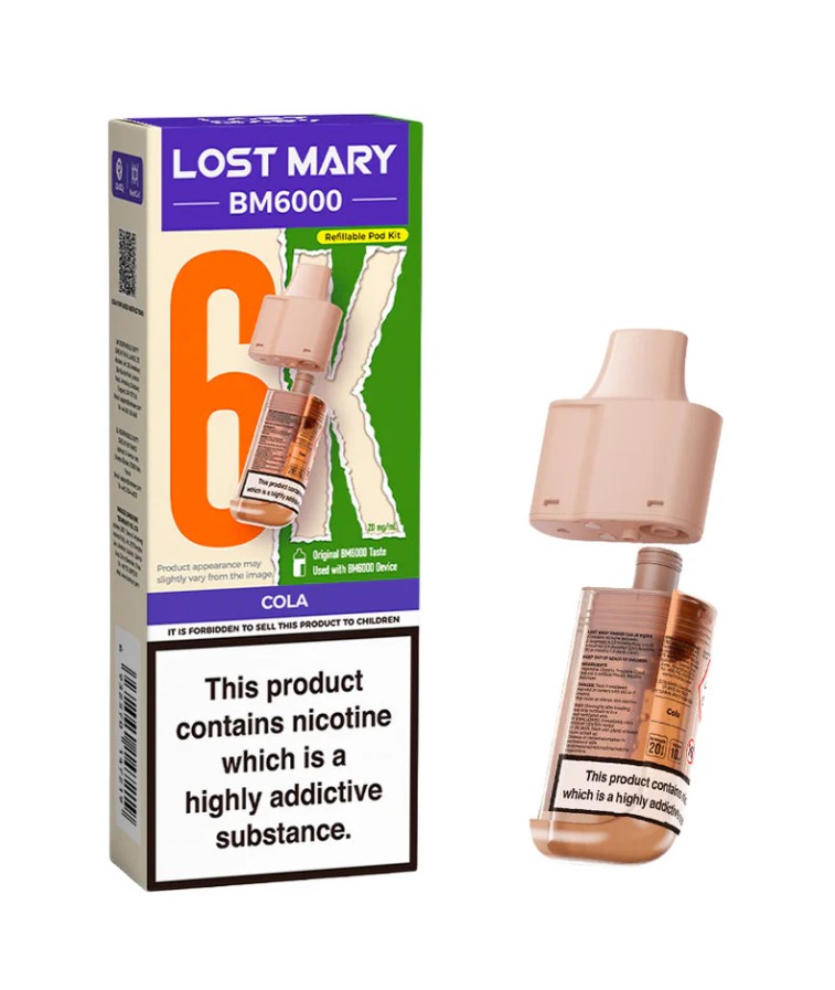 Lost Mary BM6000 Replacement Pods Cola