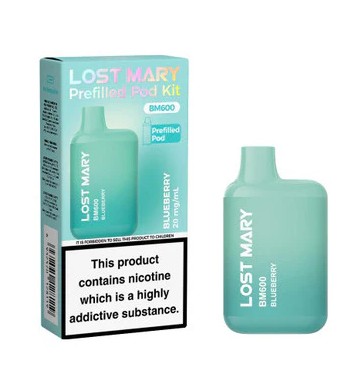 Lost Mary BM600 Rechargeable Kit Blueberry