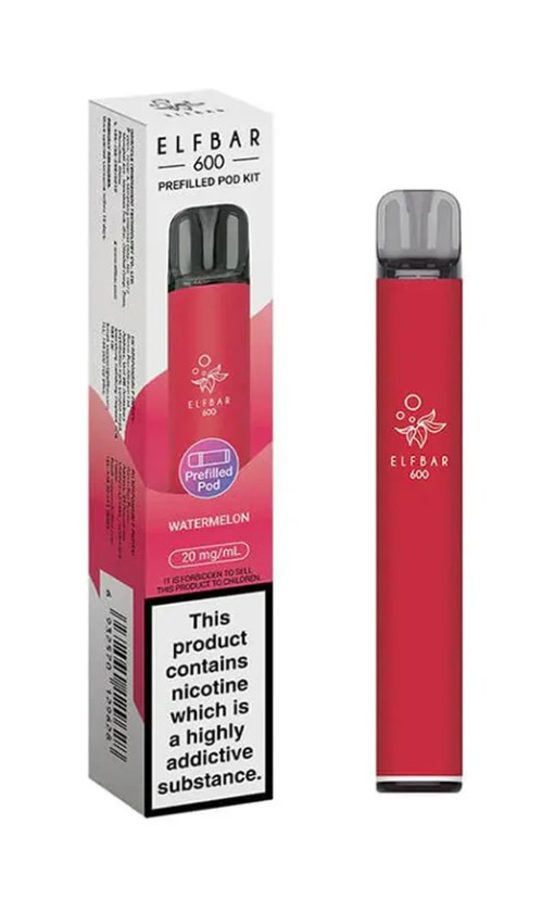 ELFbar 600 Rechargeable Kit Watermelon