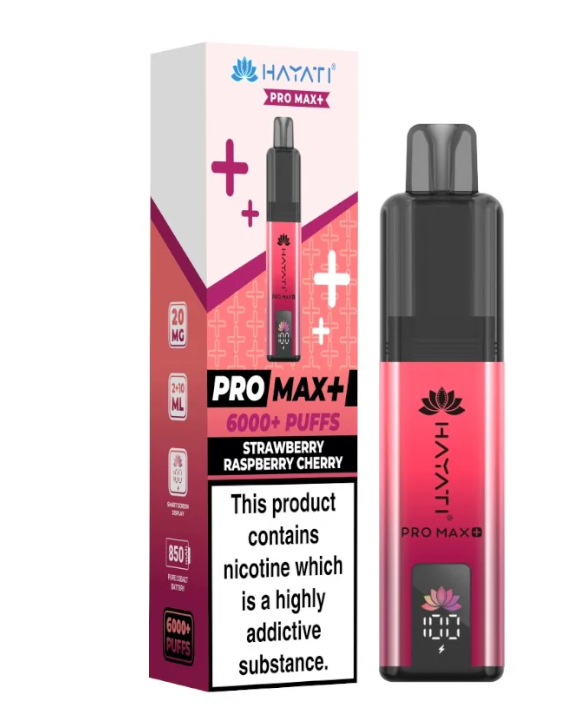 Hayati Pro Max+ Kit - Strawberry Raspberry Cherry